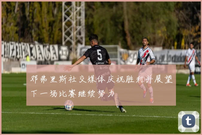 邓弗里斯社交媒体庆祝胜利并展望下一场比赛继续努力